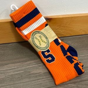 NWT Donegal Bay Syracuse University Orange socks
